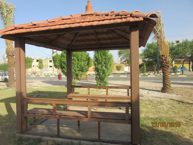 آلاچیق سقف سفال