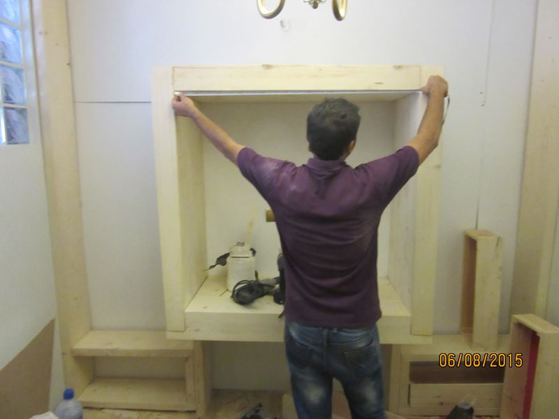 عکس و مدل کتابخانه دیواری خانگی
