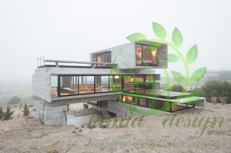 ۲-golf-house-side