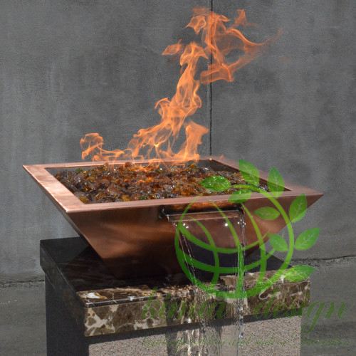 ساخت آبنمای آب و آتش