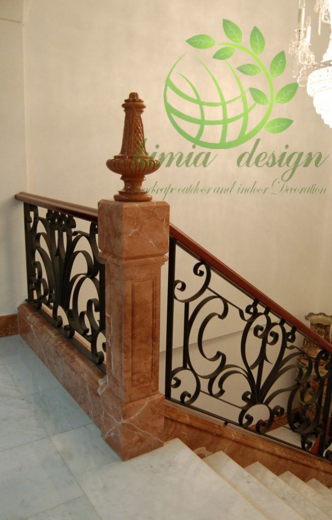 طراحی سنگ راه پله