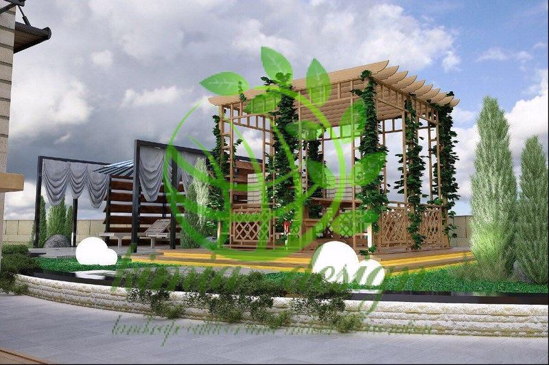عکس های اجرایی روف گاردن 
