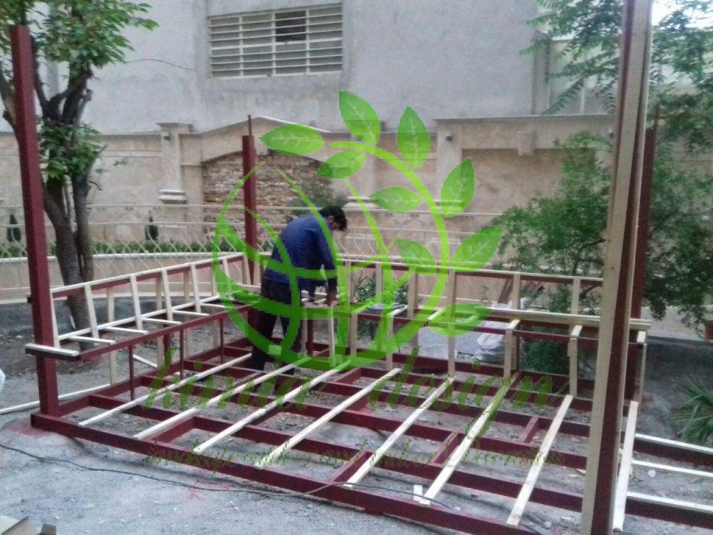 بیس زیرسازی پرگولا