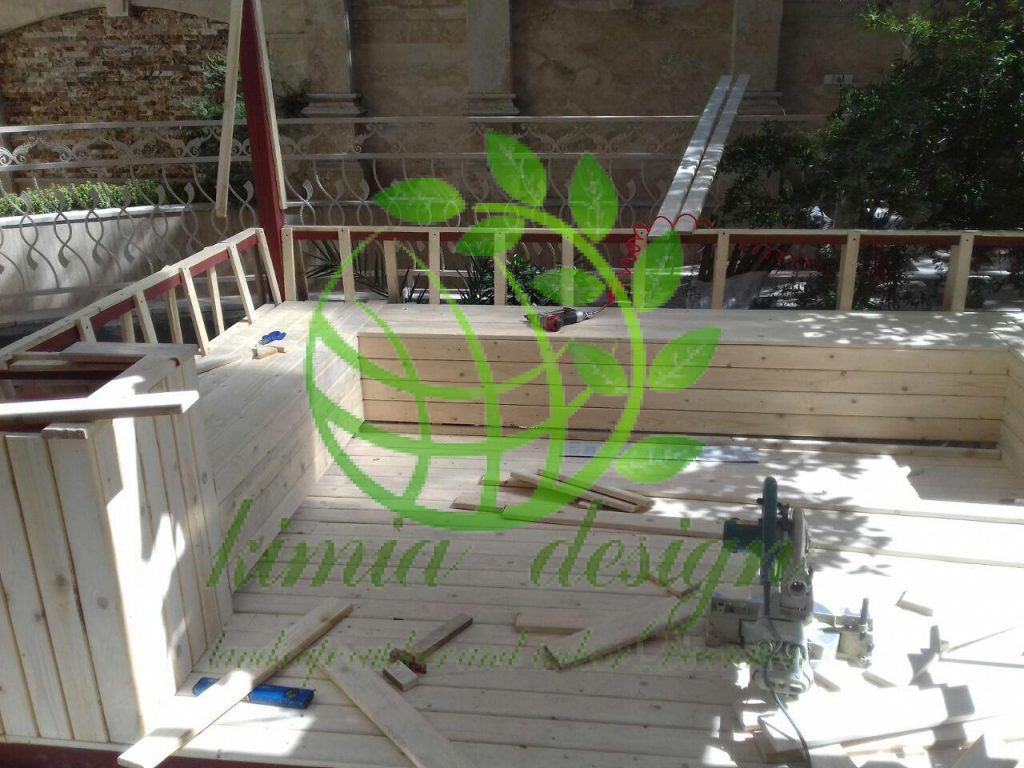 قیمت پرگولا چوبی