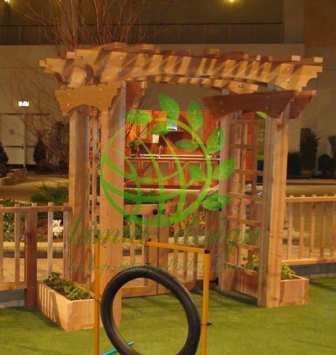 قیمت پرگولای چوبی