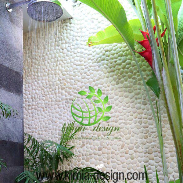دیوار چینی با قلوه سنگ
