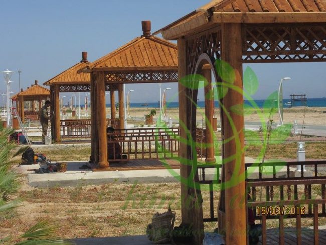 ساخت آلاچیق مدل چینی