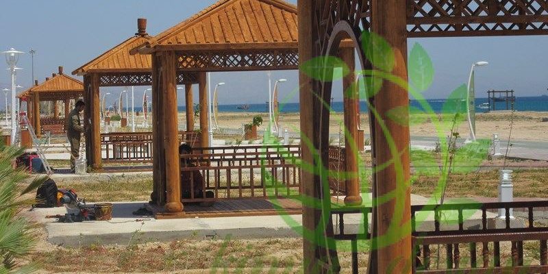 ساخت آلاچیق مدل چینی