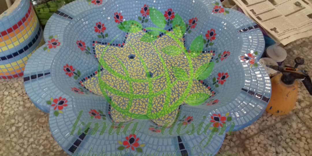 ساخت آبنمای سنتی خانگی
