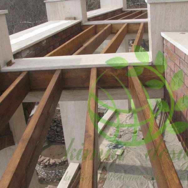 عکس های تیر چوبی پرگولا