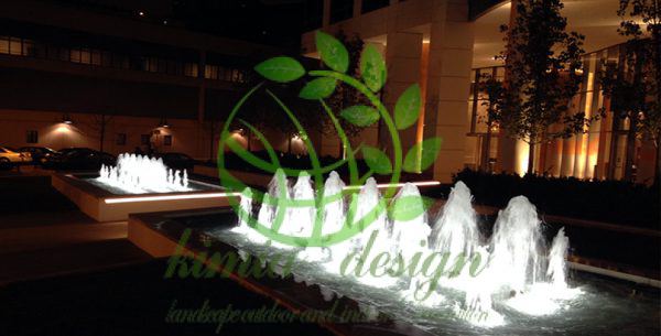 آبنمای فواره ای بزرگ