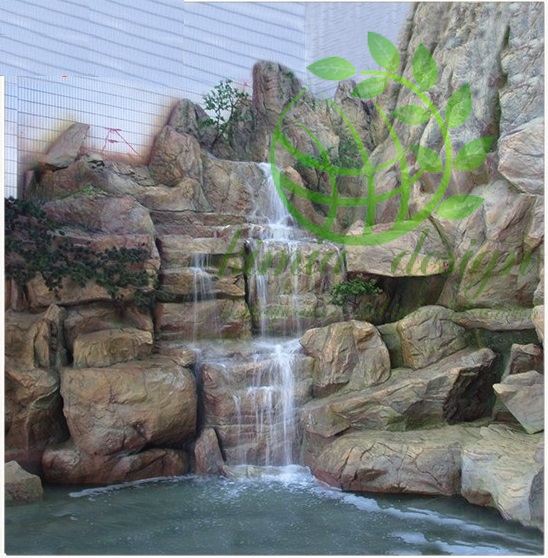 عکس ابشار صخره ای