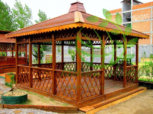 الاچیق چوبی برای شهرداری و ادارات