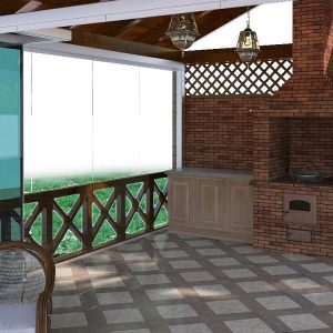 نمای بیرونی کافی شاپ