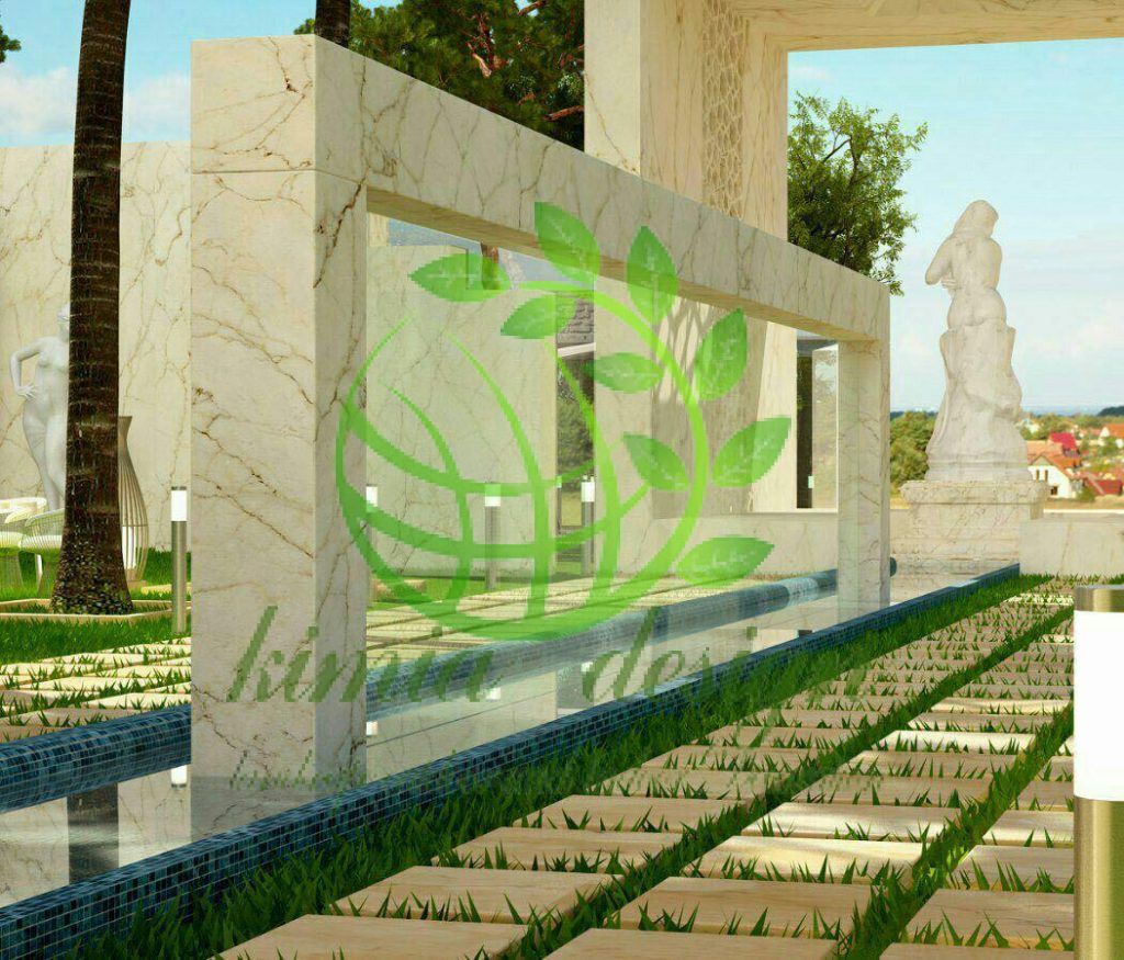 ساخت آبنما با سیمان