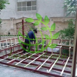 بیس زیرسازی پرگولا