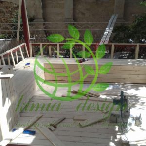قیمت پرگولا چوبی
