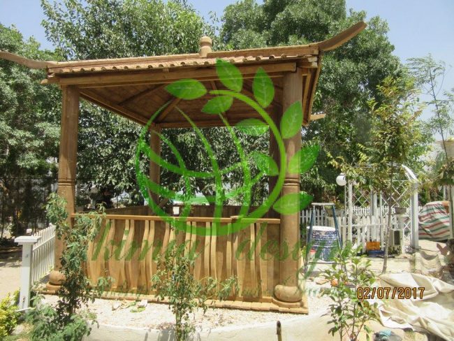 آلاچیق برای باغ عکاسی