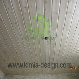 طراحی سقف کاذب با چوب
