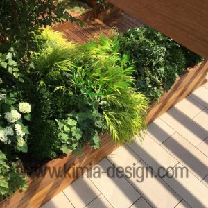 طراحی فلاورباکس ویلا