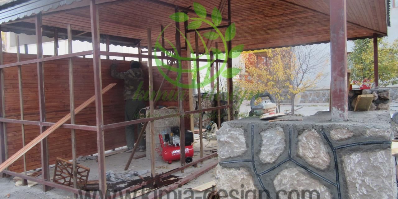 سازندگان آلاچیق با فلز