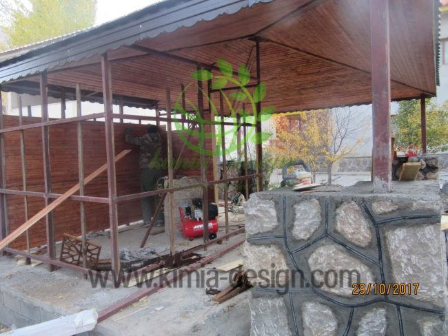 سازندگان آلاچیق با فلز