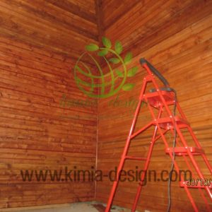 ساخت اتاق در آلاچیق فلزی