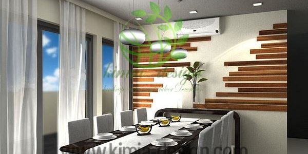 دیوار چوبی اتاق متحرک