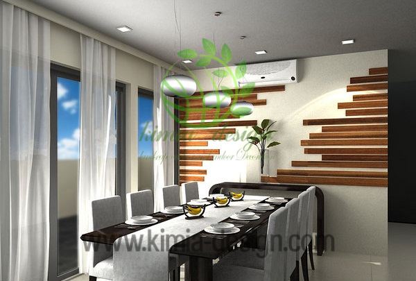 دیوار چوبی اتاق متحرک