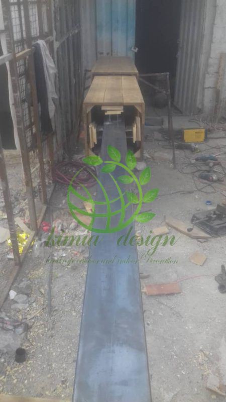 تیر برق فلزی