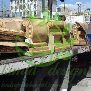 بار گیری نیمکت بتن