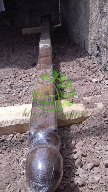 ساخت تیر چوبی با کلاهک