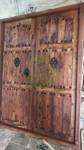درب سنتی چوبی