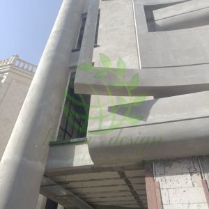 اجرای نمای سیمانی